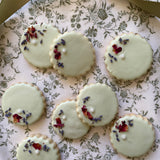 Floral Shortbread Cookies