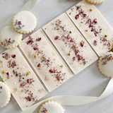 White Chocolate Strawberry Botanical Chocolate Bar