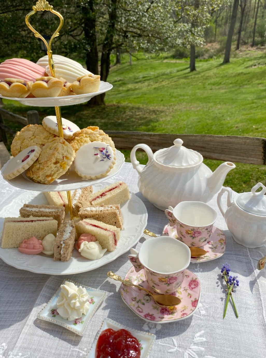 Tea For Two Menu Afternoon Tea for 2 or 4 on Tiered Tray – The Tradition Begins